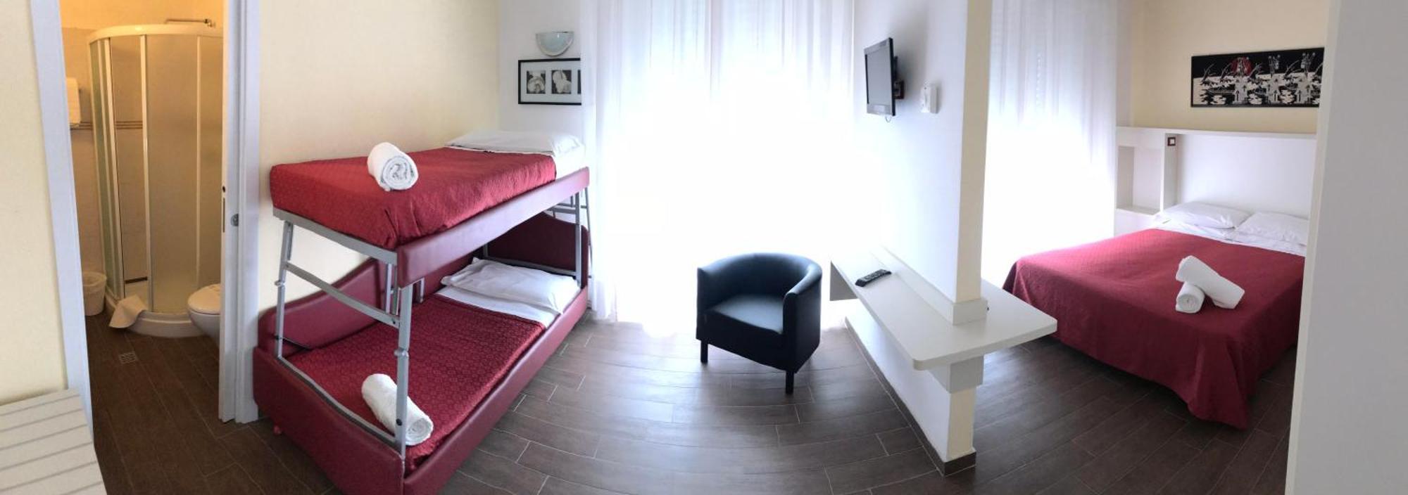 Hotel Perla Verde Римини Экстерьер фото