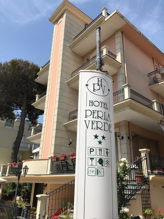 Hotel Perla Verde Римини Экстерьер фото